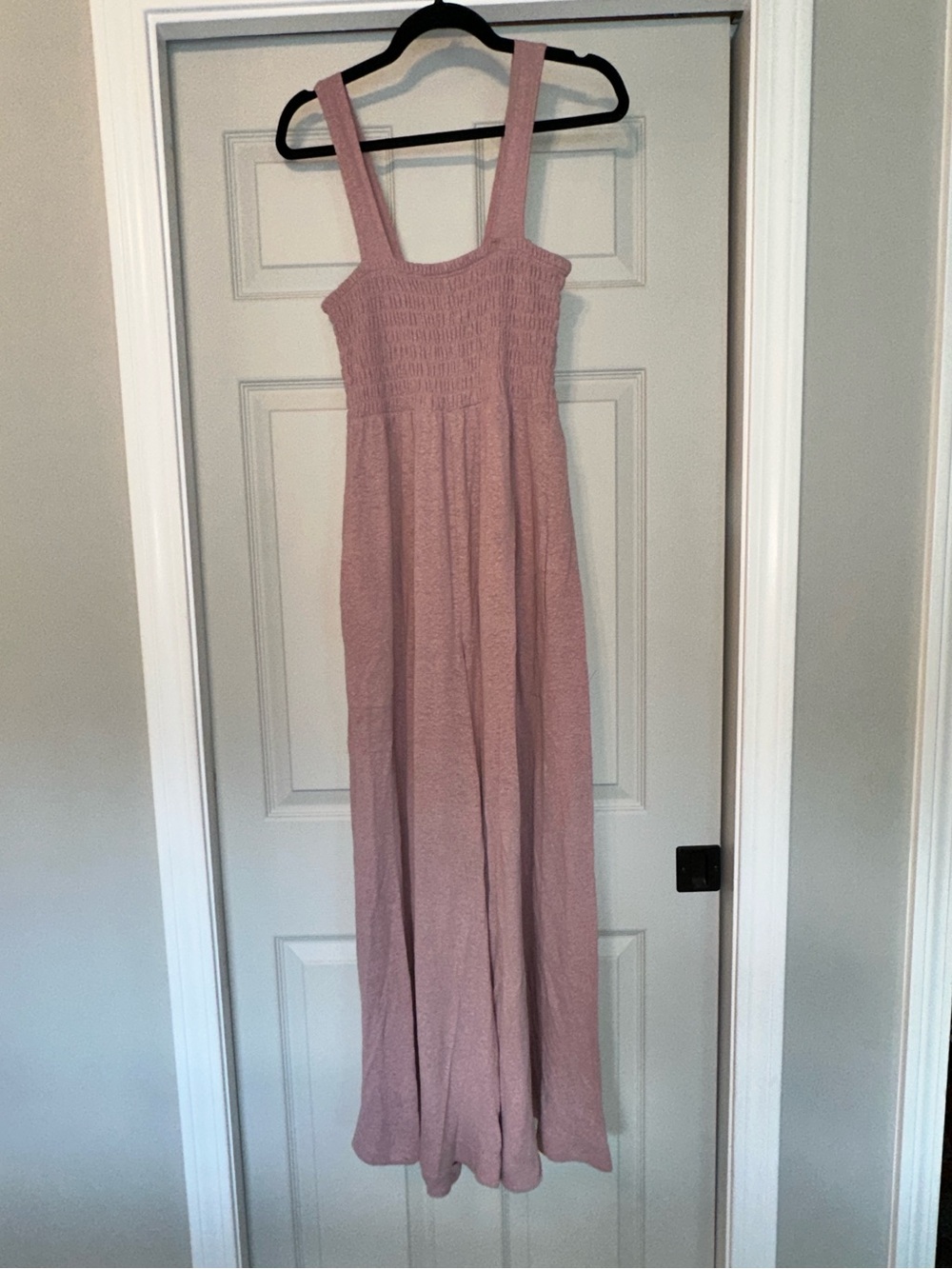 Free People Beach Collection  Sleeveless one piece flowy Dusty Rose  size small